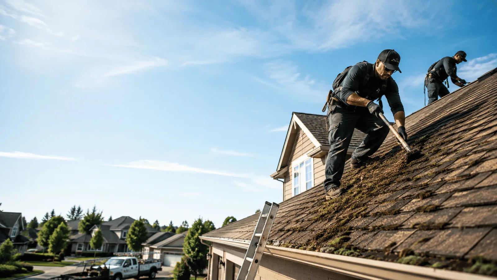 Roof Moss Removal in West Lebanon, PA near me